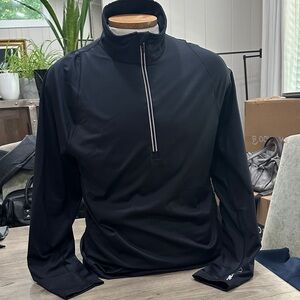 Sunice Men's Black Quarter-Zip Jacket